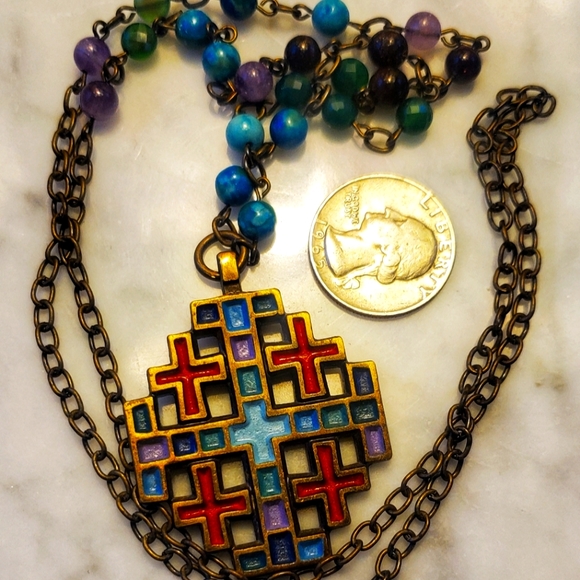 Vintage Terra Sancta Guild pendant - Picture 2 of 3